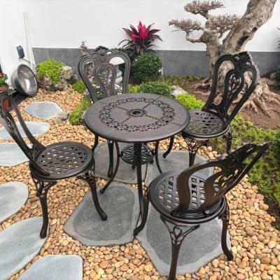 Bộ Bàn Ghế Nhôm Đúc Nhỏ D65
