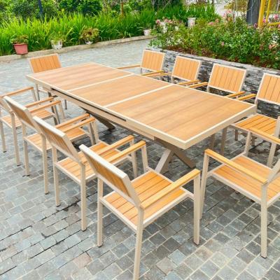 Bộ Bàn Ghế Sân Vườn Ngoài Trời Composite D180/240